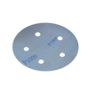 Disco Lixa Velcro 125mm - 5" - Filme - 5 Furos - ESCOLHA O GRÃO