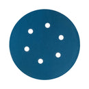 Disco Lixa Velcro 150mm - 6" - Filme - 6 Furos - ESCOLHA O GRÃO