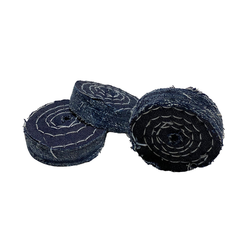 Roda Polimento Brim 75 x 16 - F8 - Jeans - Roda 3"