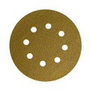 Disco Lixa Velcro 125 - 5" - CA331 - 8 Furos - ESCOLHA O GRÃO