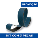 Lixa Cinta 2000x50 - Zircônio XZ677 - ESCOLHA O GRÃO - kit 3 un. Promoção
