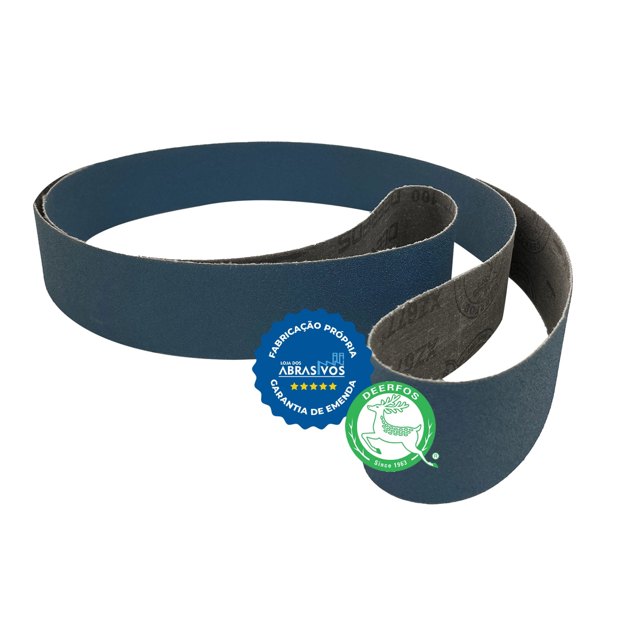 Lixa Cinta Zircônio 2000x50 XZ677 – Ideal para Aço e Metal