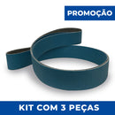 Lixa Cinta 1500x50 - Zircônio XZ677 - ESCOLHA O GRÃO - Kit 3 un. Promoção