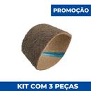 Lixa Cinta Manta Abrasiva SCLS 317X100 - Marrom Grosso - (Kit com 3 Unidades)