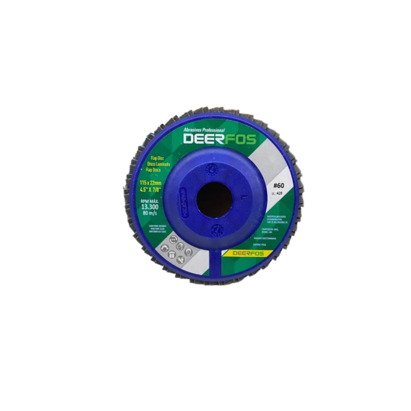 Disco Flap 115mm Plast KZ563 - GR60 - DEERFOS