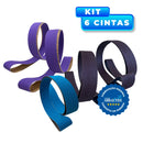 Kit de Lixa Cinta 1000x50 para Cutelaria | Desbaste ao Acabamento