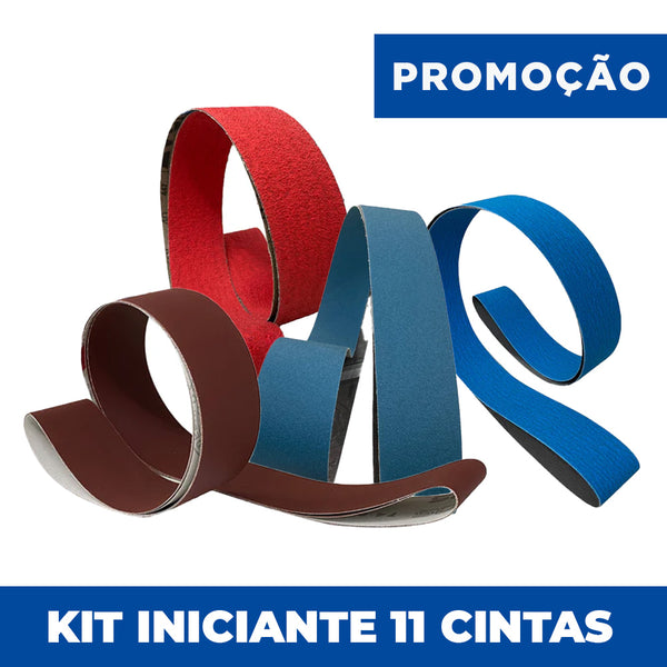 Kit Cutelaria Iniciante Misturando as Vibes - Kit Lixa Cinta Cutelaria 1800x50