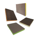 KIT 4 Esponjas Dupla Face 97x120x12 | Super Fina, Fina, Média e Grossa