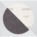 Disco Lixa Velcro 125mm - 5" - Óxido Alumínio Compacto KK772K VSM - Sem Furo - ESCOLHA O GRÃO