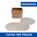 Disco Lixa Velcro 150 - 6" - KSSECO - Sem Furo - Caixa com 100 un. - ESCOLHA O GRÃO