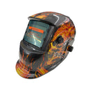 Máscara Solda Automática Eletrônica Regulagem Tripla - Modelo Caveira